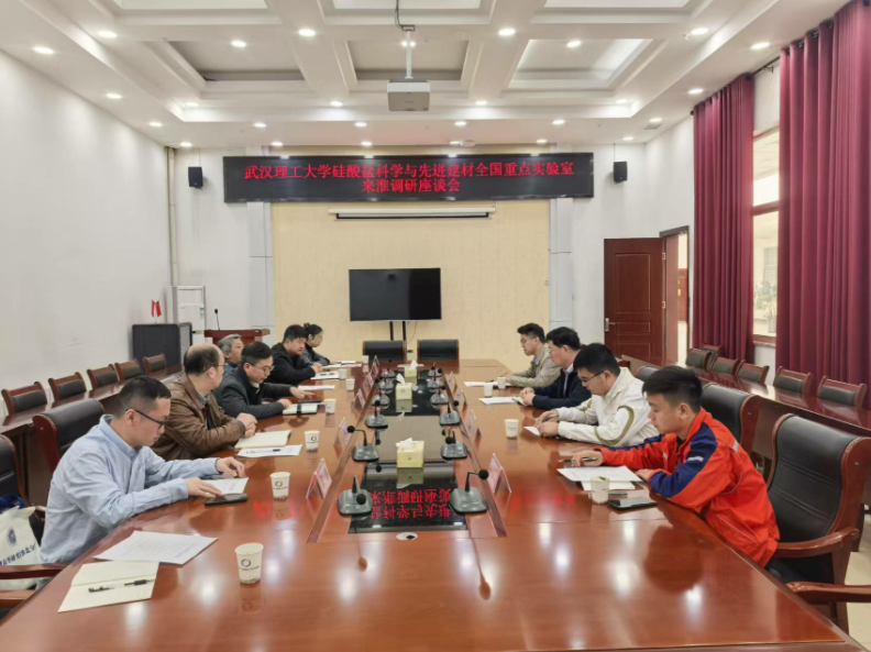 武汉理工大学硅酸盐科学与先进建材全国重点实验室来临涣化工园区调研